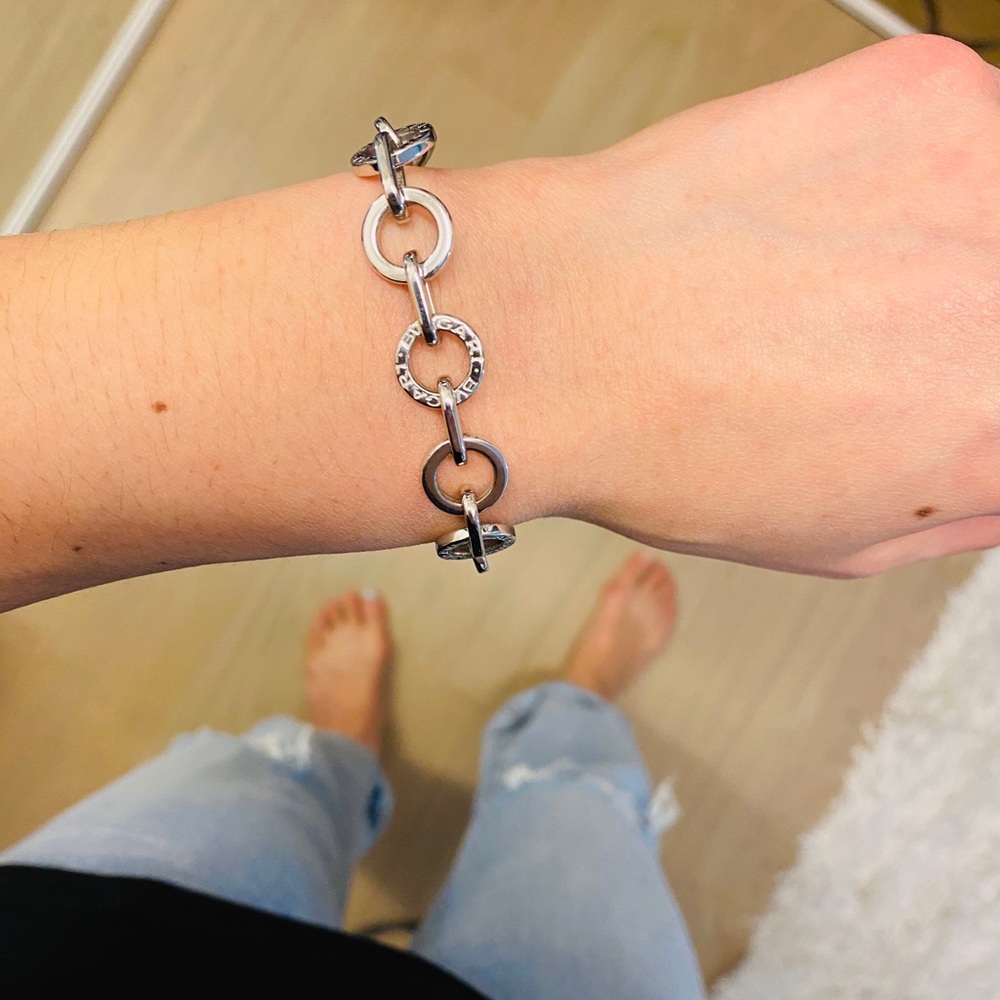 Bvlgari Steel Link Bracelet